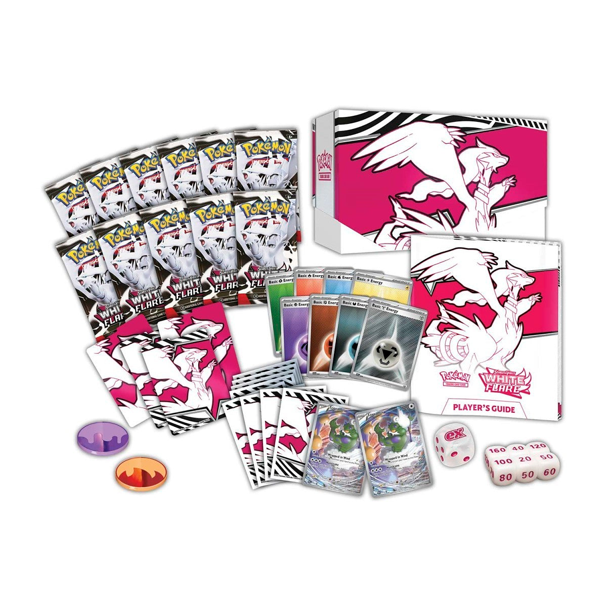 Scarlet & Violet — White Flare Center Elite Trainerbox