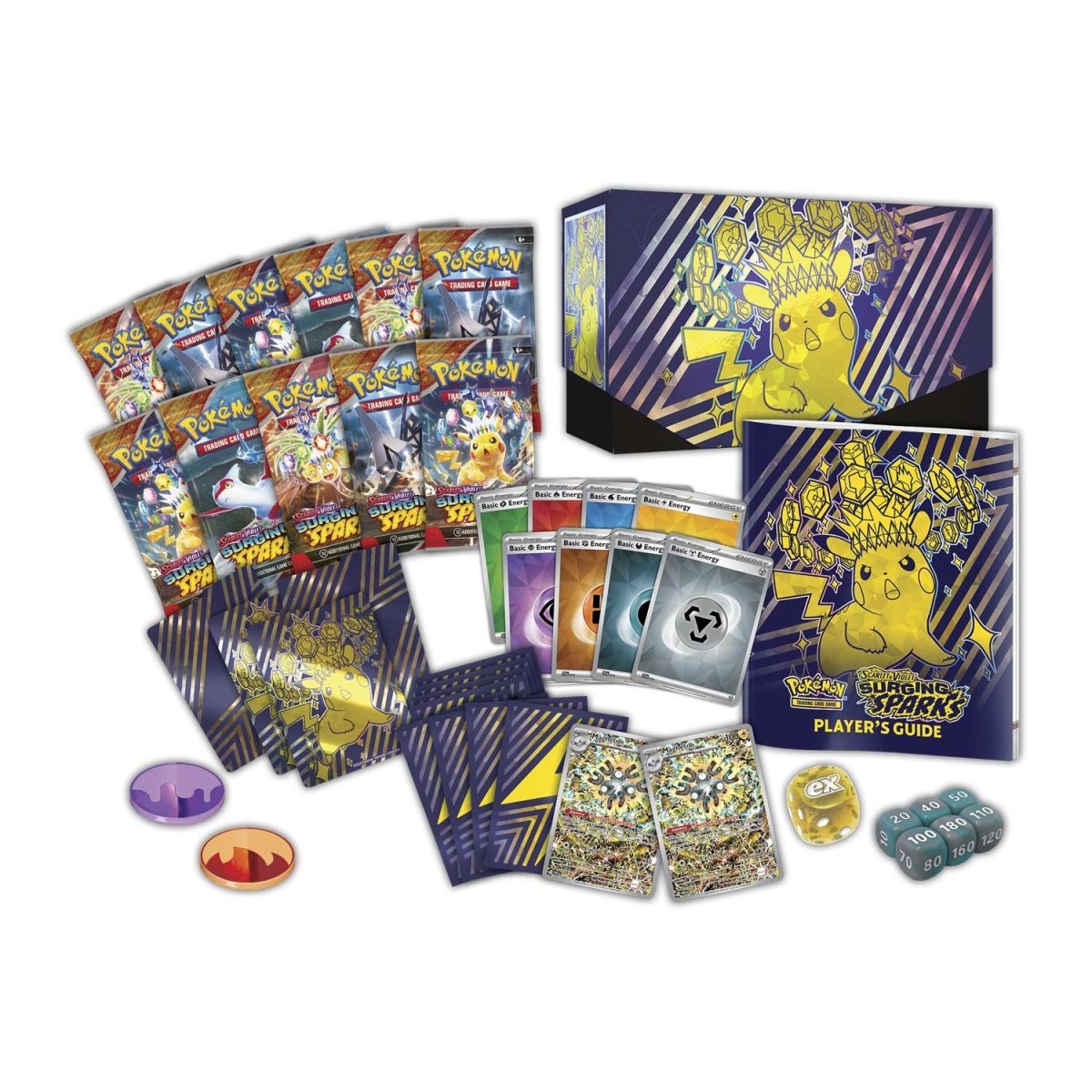 Scarlet & Violet – Surging Sparks Center Elite Trainerbox